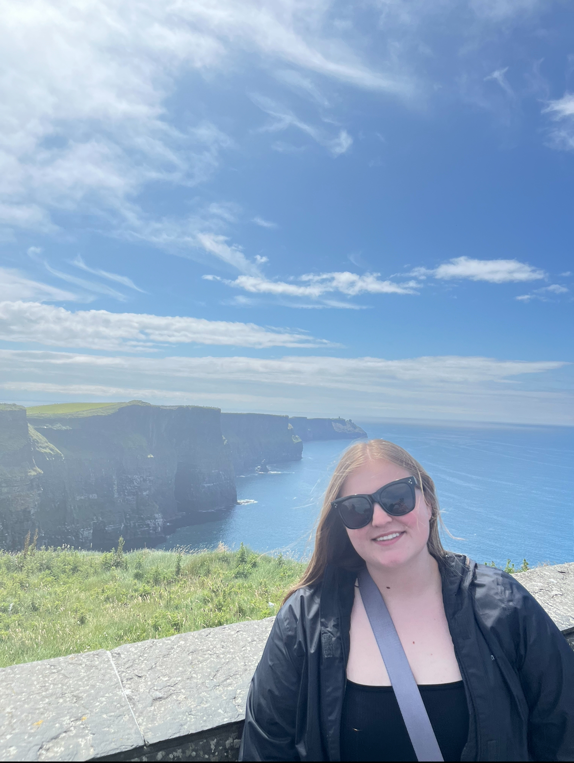 Meghan Gallagher study abroad trip in Ireland